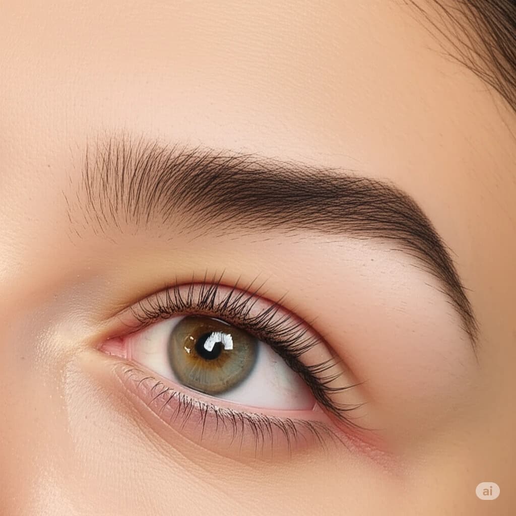 Angular Eyebrows