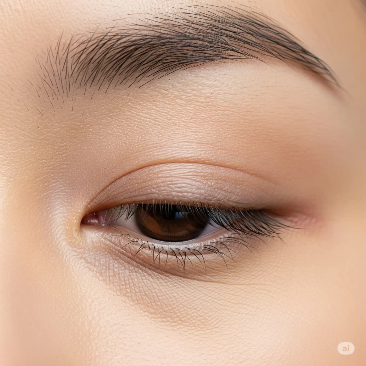 Monolid Eyes example