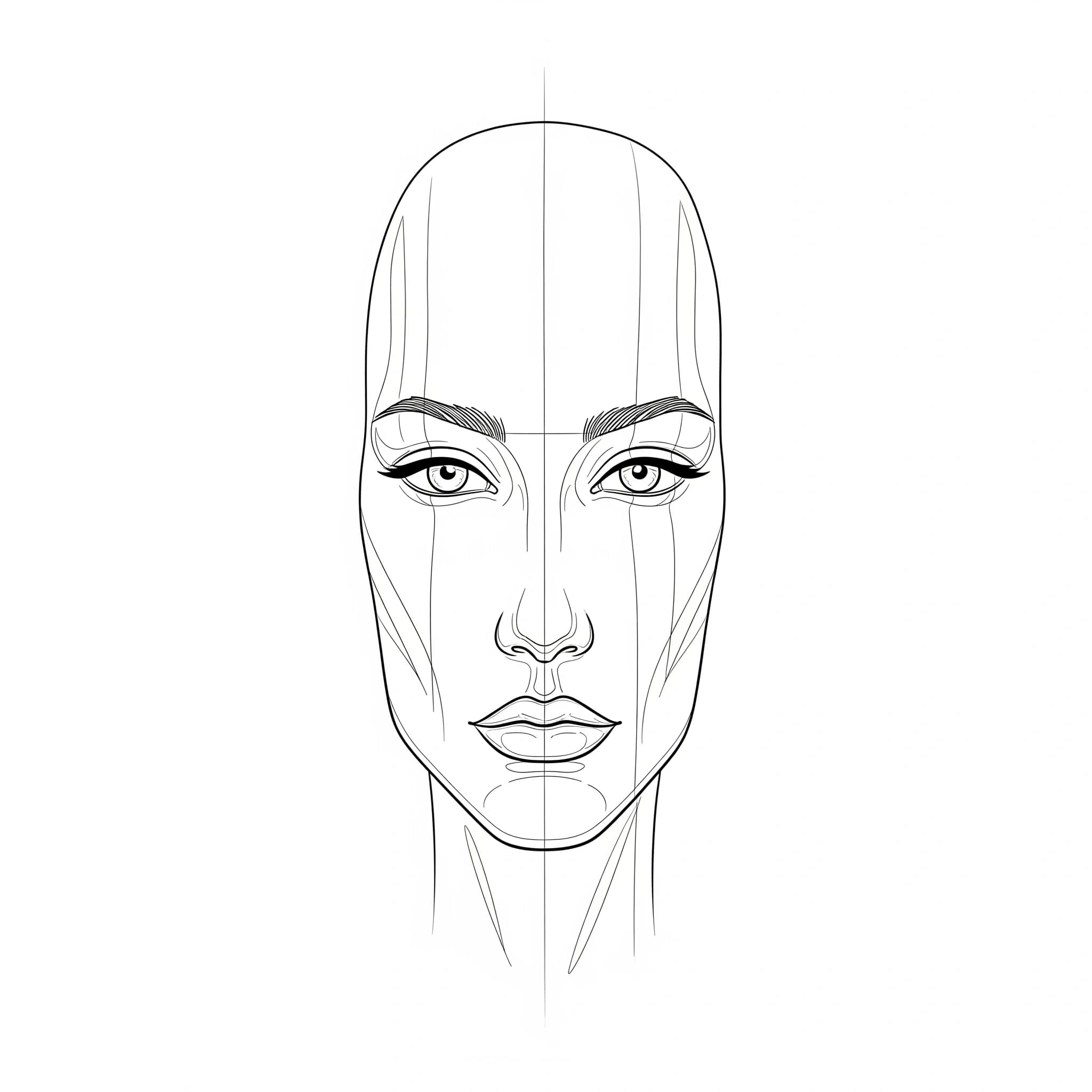 Oblong Face