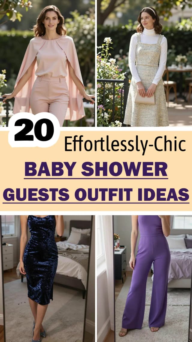 20 Baby Shower Guest Outfits for Perfect Celebration Looks 2026 👶✨ | Best Baby Shower Guest Outfit Ideas | Chic & Elegant Baby Shower Looks | Trendy Baby Shower Fashion