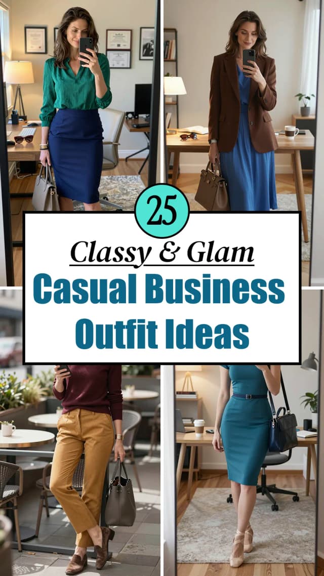 💼 25 Business Casual Outfits for Effortless Office Style 2026 | Best Business Casual Outfit Ideas | Professional Workwear Looks