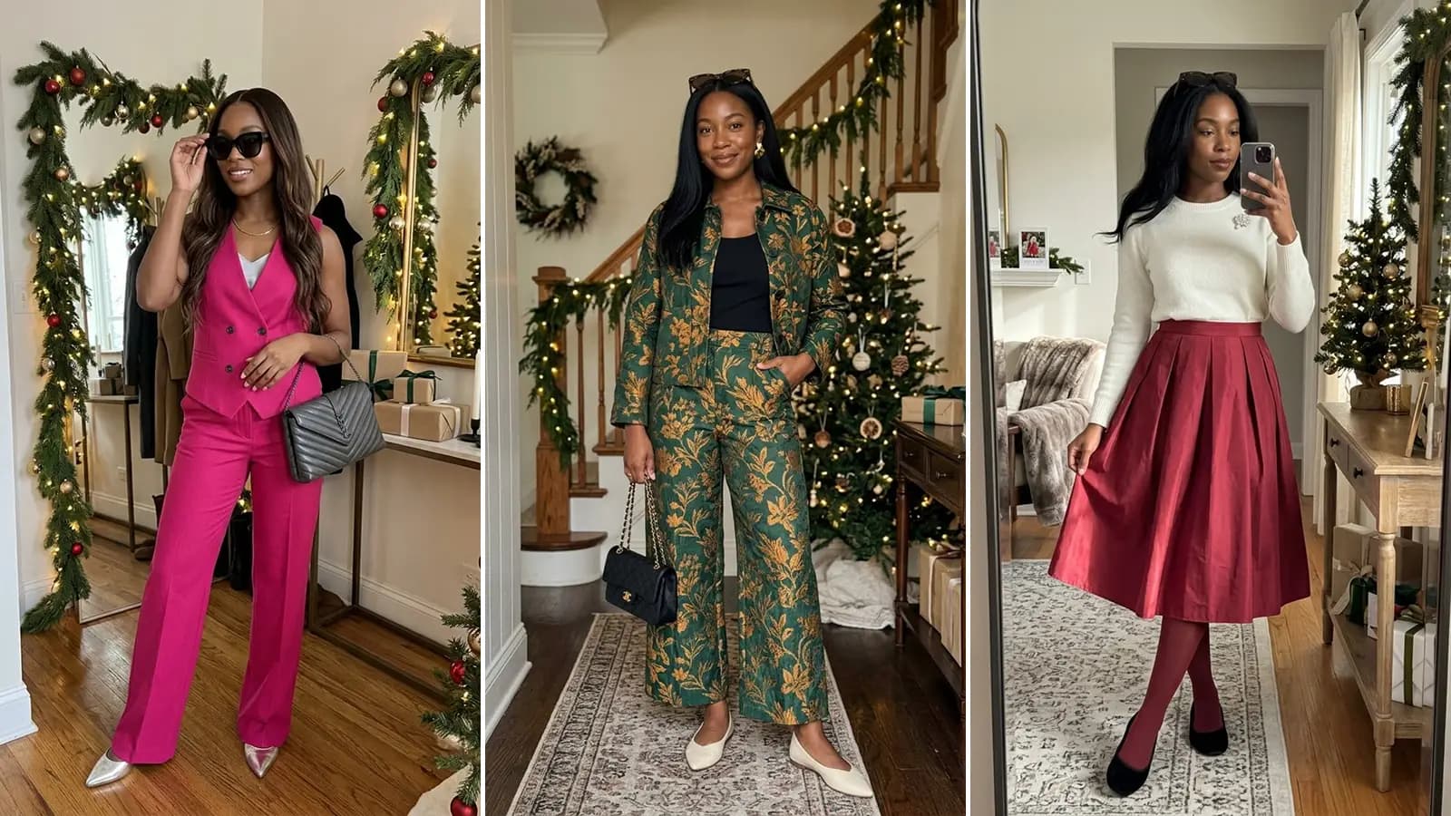 32 Christmas Outfits for Black Women 2026