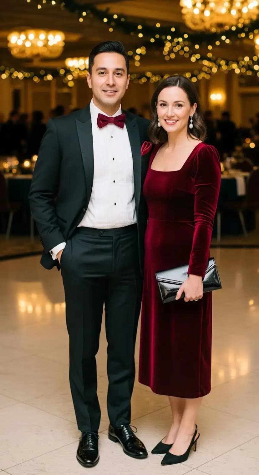 Velvet & Bowties: Sophisticated Red Velvet