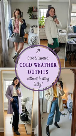 21 Aesthetic Cold Weather Outfits for Women 2025 ❄️✨ | Best Cold Weather Outfit Ideas | Cozy & Chic Winter Style | Trendy Cold Weather Fashion