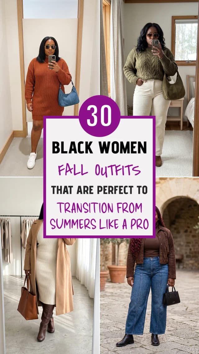 30 Best Fall Outfits for Black Women to Look Chic and Confident