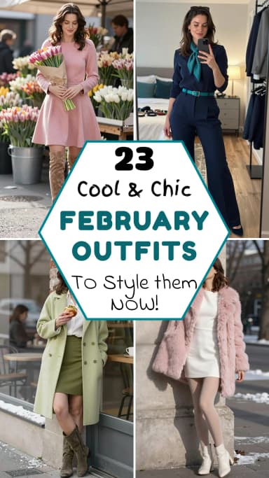 23 February Outfits for Chic Winter Style 2026 ❄️✨ | Best February Outfit Ideas | Cozy & Stylish Winter Looks | Trendy February Fashion