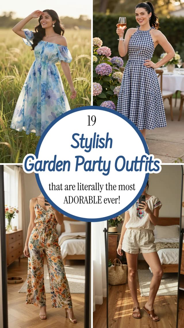 19 Best Garden Party Outfits for Women 2026 🌸🍵 | Elegant Tea Party Dresses, Chic Floral Styles & Classy Outdoor Looks