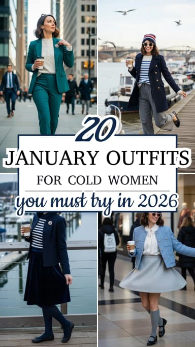 ❄️ 20 Stunning January Outfits for Cozy Winter Style 2025 | Best January Outfit Ideas | Cozy & Chic Winter Looks | Trendy January Fashion
