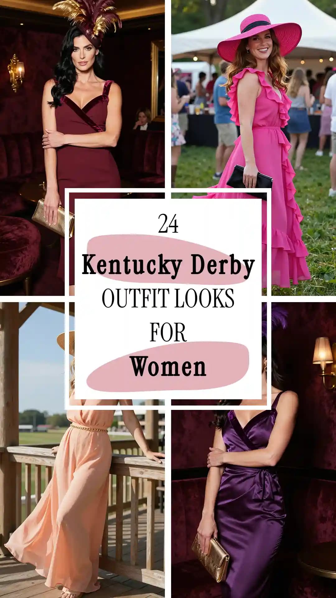 24 Best Kentucky Derby Outfits 2026 👒🐎 | Chic Race Day Fashion, Statement Hats & Southern Style Guide