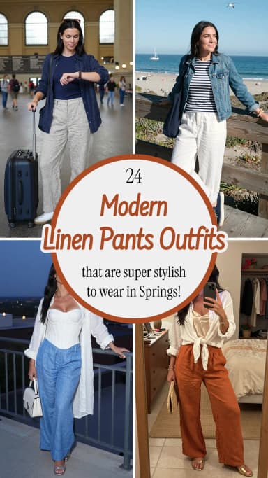 24 Best Linen Pants Outfits for Women 2026 🌿✨ | Effortless, Chic & Breezy Style Guide | How to Style Linen Trousers