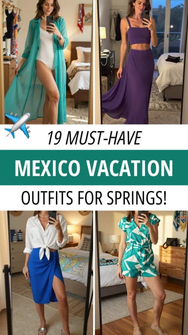 Mexico Outfits Guide: 24 Looks for Your Vacation 2026 🇲🇽 | What to Wear in Mexico | Beach & Resort Outfit Ideas