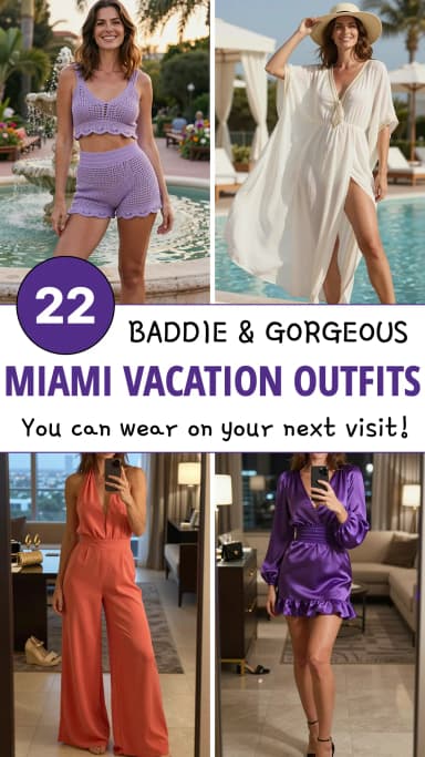 22 Miami Outfits for Your Perfect Vacation 2026 🌴✨ | Best Miami Outfit Ideas | Trendy Vacation Looks | Stunning Beach Fashion