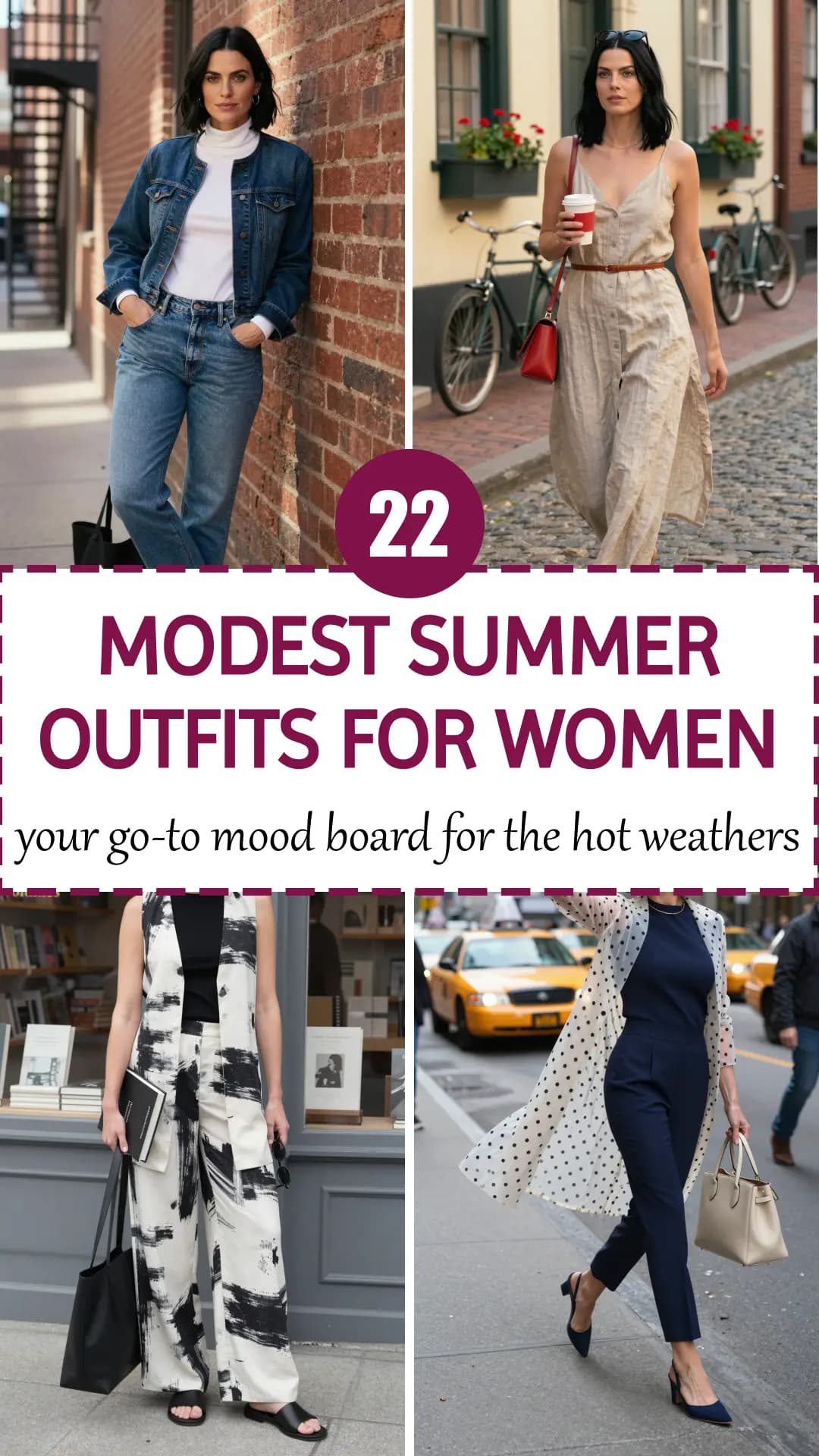 22 Best Modest Summer Outfits for Women 2026 ☀️👗🌿 | Chic, Elegant & Breathable Modest Fashion Guide | How to Dress Modestly in Hot Weather
