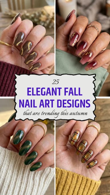 25 Fall Nail Designs for Every Skill Level 💅✨