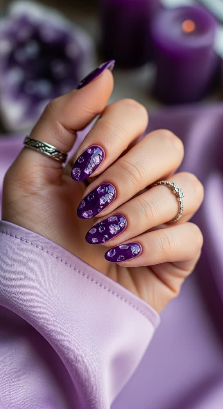 Amethyst Crystal Shards