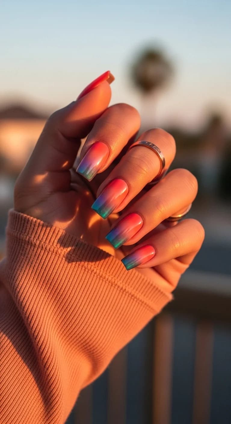 Sunset Ombre Fade