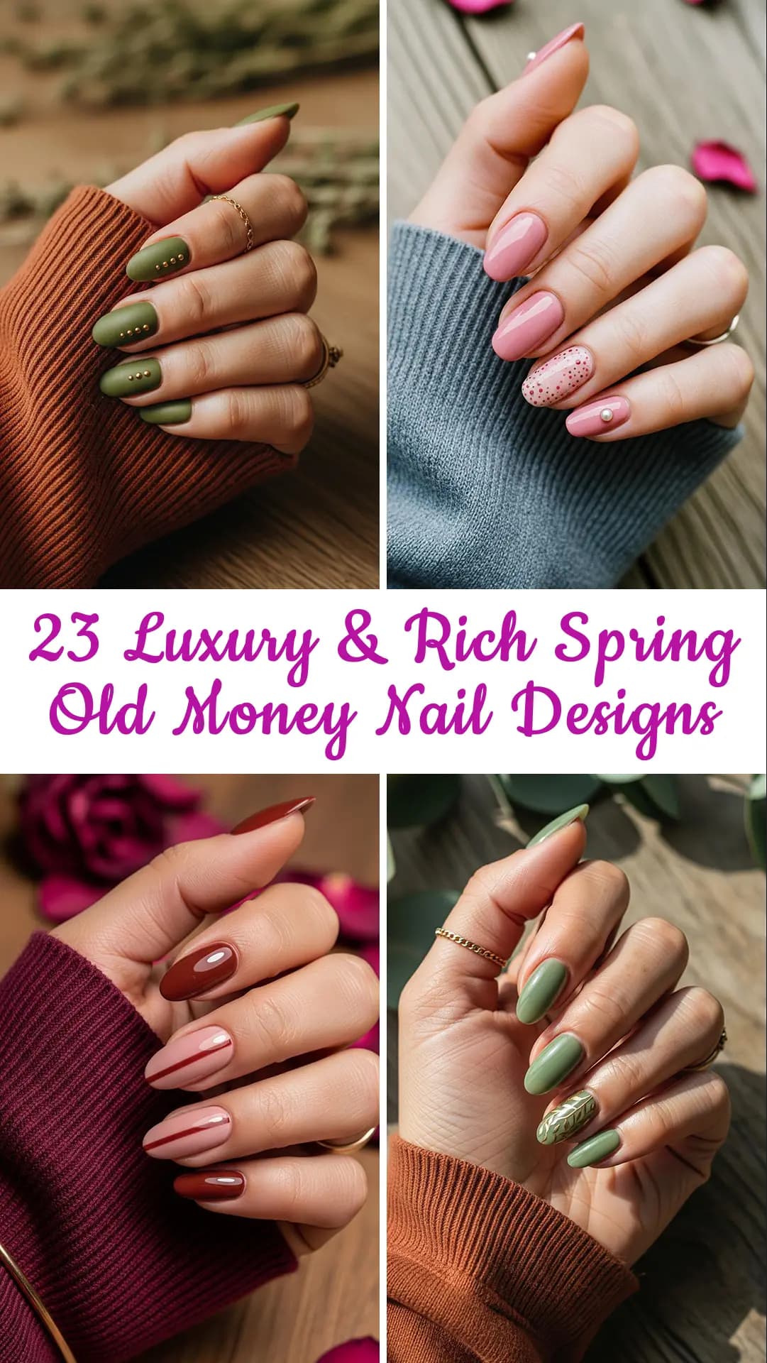 23 Old Money Nails for Spring & Summer 2026 💅✨ | Best Minimalist & Classy Nail Ideas | Quiet Luxury Manicure Trends