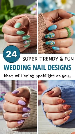 24 Stunning Wedding Nail Ideas for Brides and Bridesmaids 2026 💅✨ | Best Bridal Nail Designs | Wedding Manicure Ideas | Elegant Wedding Nail Art