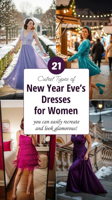 21 New Year's Eve Dress Outfits That'll Make You Shine 2025 ✨👗 | Best NYE Dress Ideas | Stunning Holiday Looks for Every Style