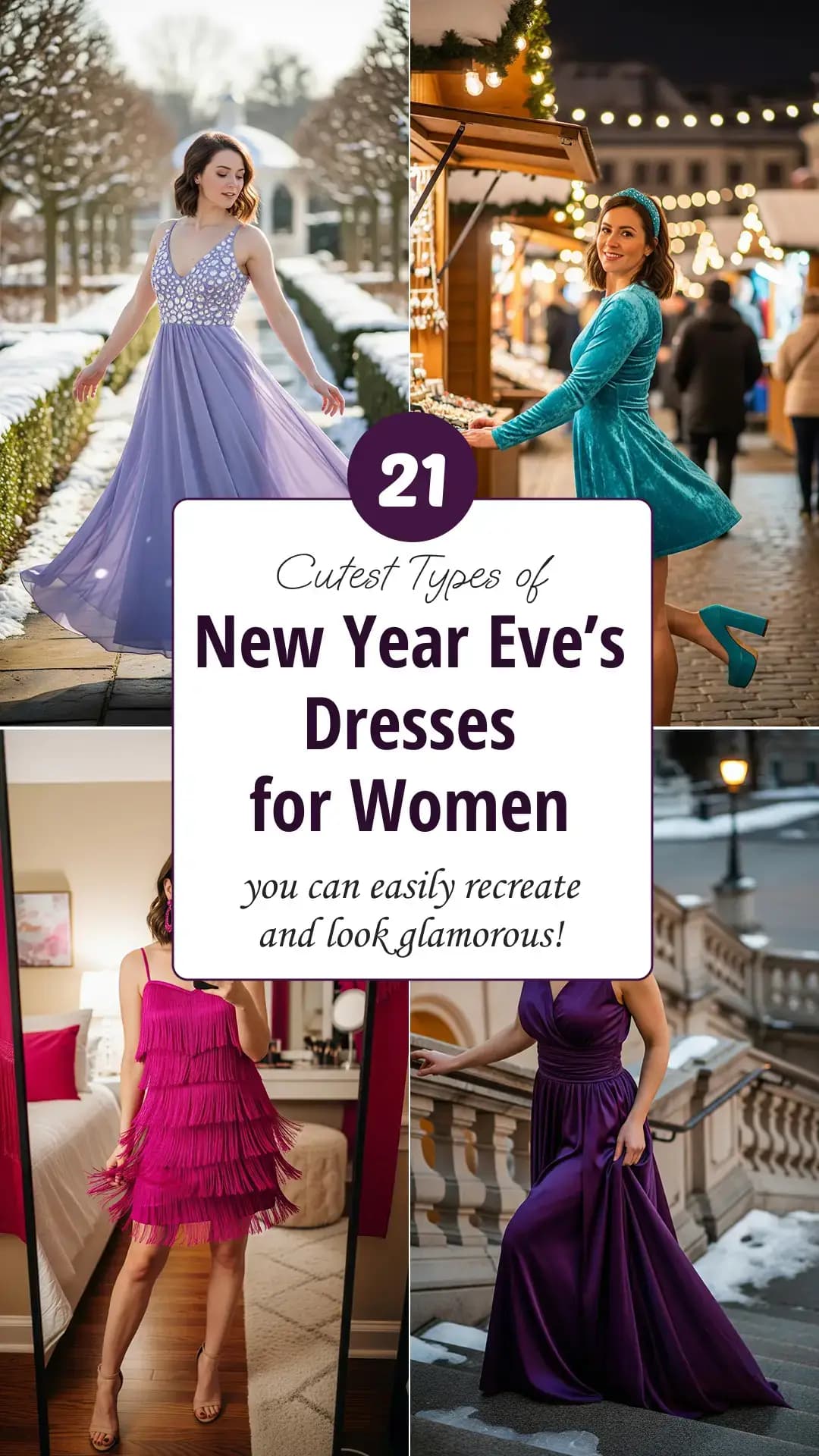21 New Year's Eve Dress Outfits That'll Make You Shine 2025 ✨👗