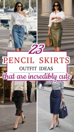 23 Classic Pencil Skirt Outfits for Women (2026)