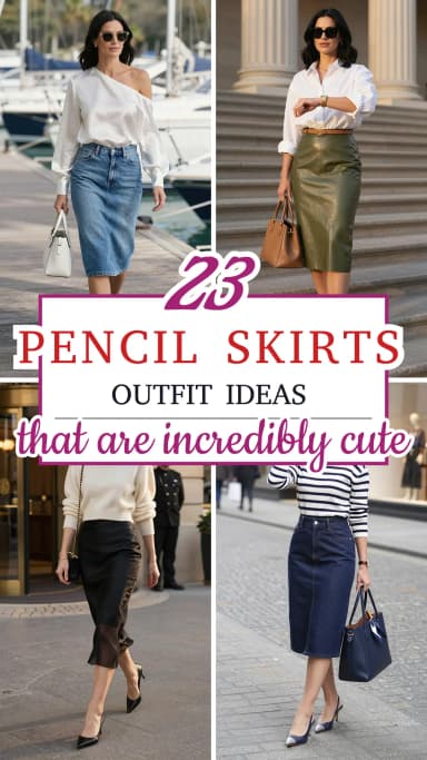 23 Classic Pencil Skirt Outfits for Women (2026)