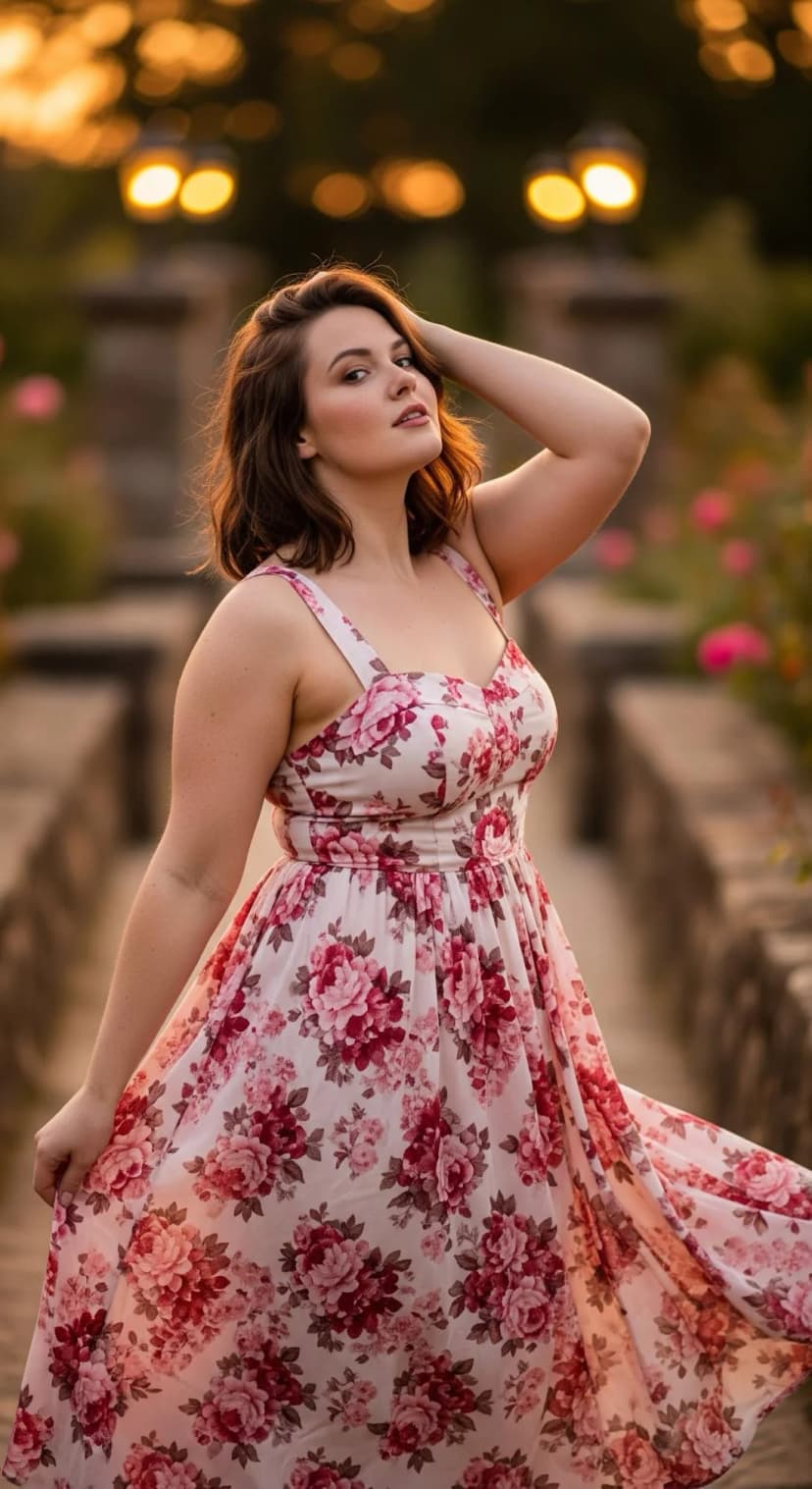 Floral Print Sundress