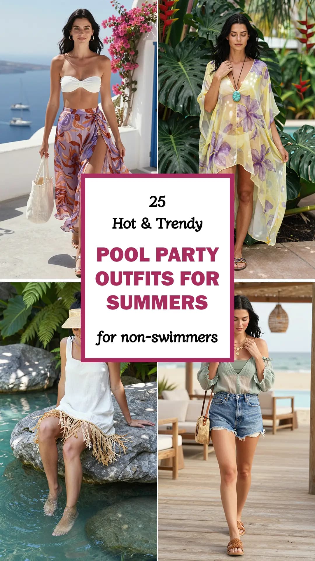25 Best Pool Party Outfits for Women 2026 ๐โจ | Chic, Trendy & Effortless Poolside Looks | Stylish Swimwear Cover-ups & Accessories