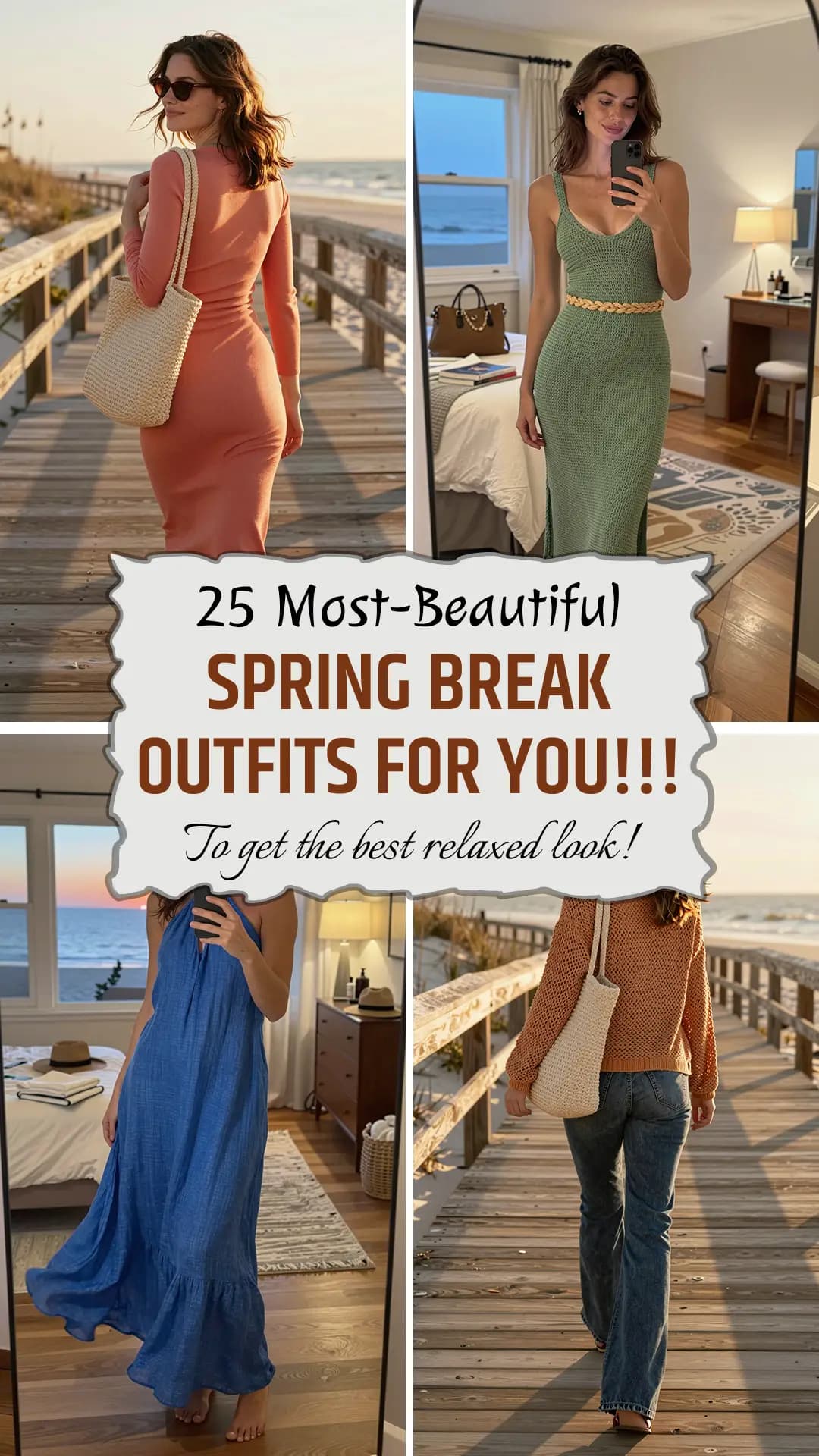 25 Spring Break Outfits for Your Perfect Vacation 2026 🌴✨ | Best Spring Break Outfit Ideas | Effortless Vacation Style | Trendy Spring Break Fashion
