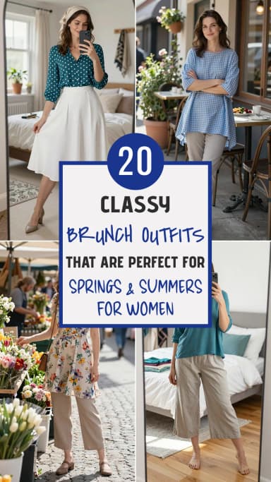 20 Spring Brunch Outfits for Effortless Chic Style 2026 🌸✨ | Best Spring Brunch Outfit Ideas | Cute & Chic Brunch Looks | Trendy Spring Brunch Fashion