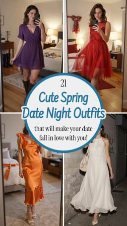 21 Spring Date Night Outfits for Romantic Evenings 2026 🌸✨ | Best Spring Date Night Outfit Ideas | Cute & Chic Evening Looks | Trendy Spring Date Night Fashion