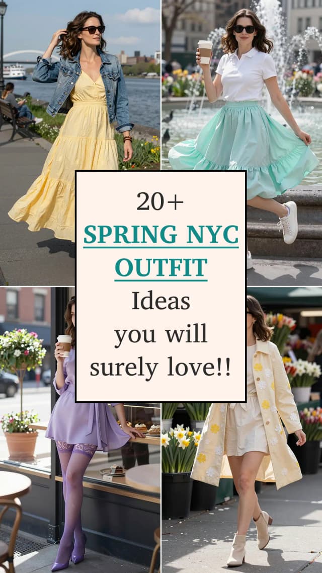 21 Spring NYC Outfits for Effortless Style 2026 🌸 | Best Spring NYC Outfit Ideas | Classic Street Style Looks | Trendy Spring Fashion