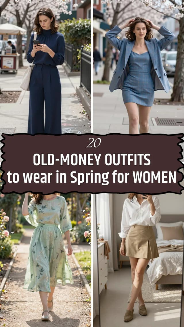 20 Spring Old Money Outfits for Timeless Elegance 2026 💰✨ | Best Spring Old Money Outfit Ideas | Quiet Luxury Spring Fashion | Timeless Spring Style