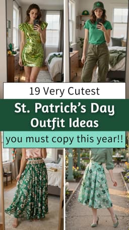 19 St. Patrick's Day Outfits for a Festive Celebration 2026 | Best St. Patrick's Day Outfit Ideas | Festive and Chic Looks for Your Celebration