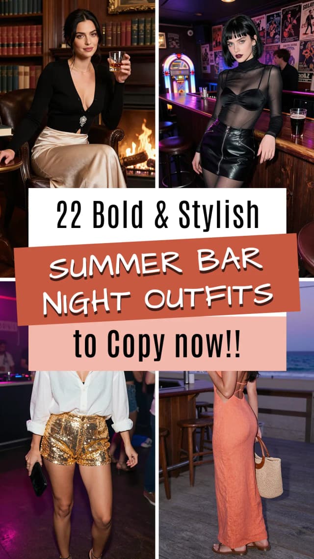 22 Hottest Summer Bar Night Outfits 2026 🍹✨ | Best Summer Night Out Looks | Trendy Bar Outfit Ideas