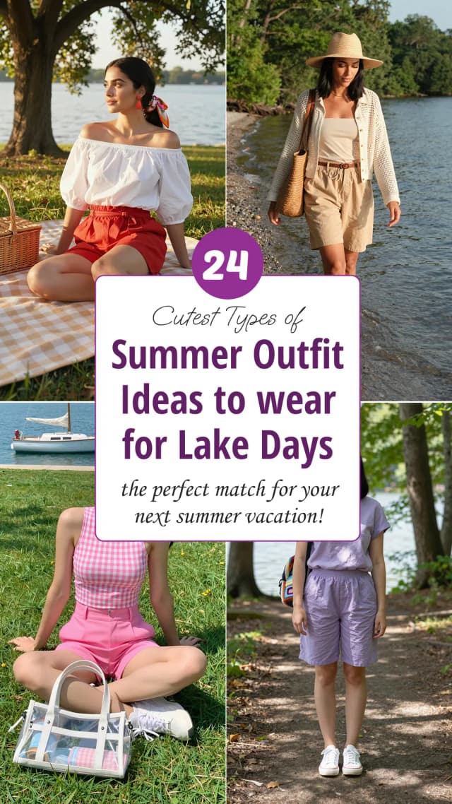24 Best Summer Lake Day Outfits for Women 2026 🌊🛶☀️ | Chic, Comfy & Practical Lake Vacation Style Guide | What to Wear to the Lake