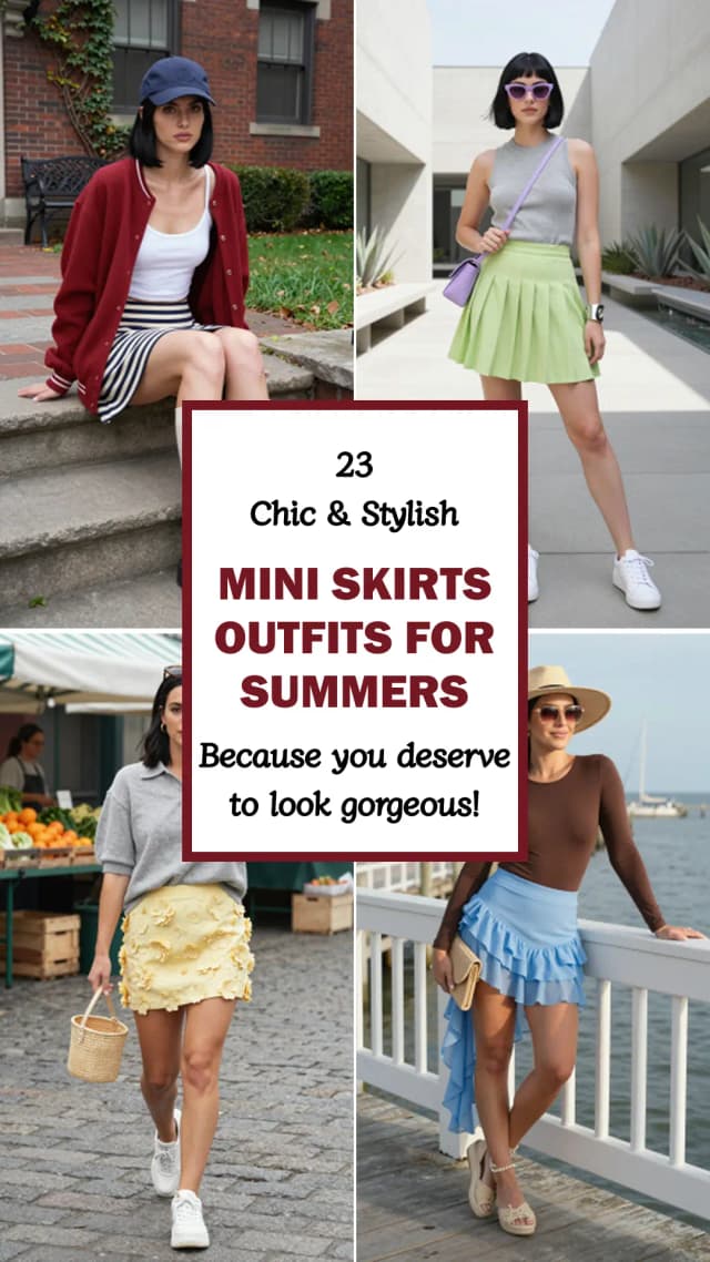 23 Trendy Mini Skirt Outfits for Summer (2026) | Cute, Casual & Chic Warm-Weather Looks