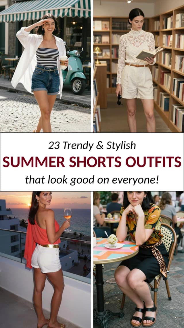 23 Best Summer Shorts Outfits for Women 2026 🩳☀️✨ | Chic, Trendy & Effortless Summer Style Guide | How to Style Summer Shorts