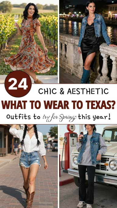 24 Chic Texas Outfit Ideas for Women 2026 🌵✨ | How to Dress in Texas | Modern Western Style & Southern Outfits