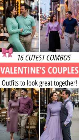 💕 16 Valentine's Couples Outfits That'll Make You Look Amazing Together 2025 | Best Valentine's Couple Outfit Ideas | Coordinated Date Night Looks