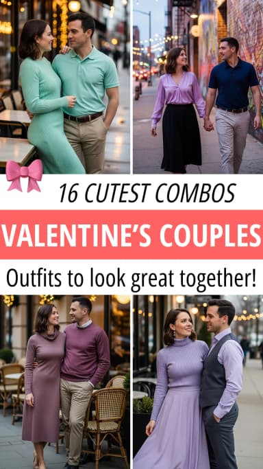 💕 16 Valentine's Couples Outfits That'll Make You Look Amazing Together 2025 | Best Valentine's Couple Outfit Ideas | Coordinated Date Night Looks