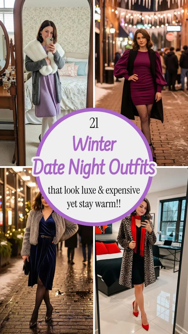 21 Winter Date Night Outfits for Women 2026 ❄️✨ | Best Winter Date Night Outfit Ideas | Cozy & Chic Evening Looks | Trendy Winter Date Night Fashion