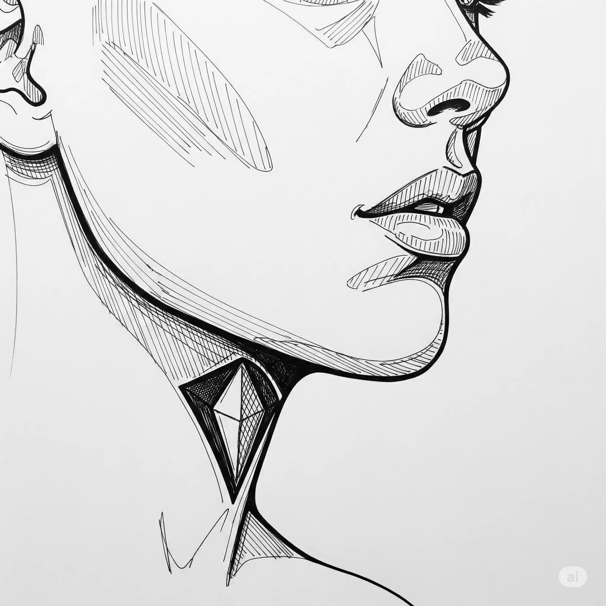 Diamond Jawline