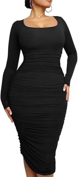 Bodycon Party Dress (Black)