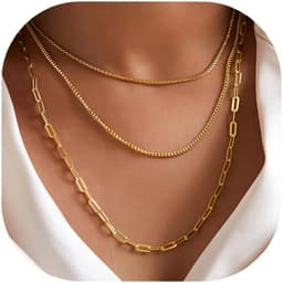 Gold Layered Necklaces for Women