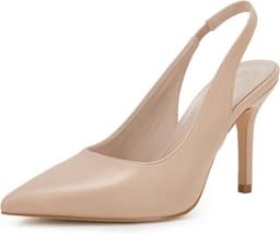 Slingback Pointed Slip-on High Heels