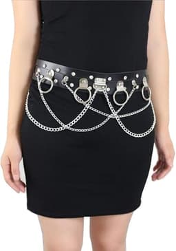 Gothic Punk Waist Belt