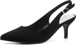 Black Pointed Toe Pumps