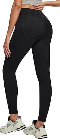 High Waisted Stretchy Skinny Jeans