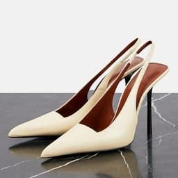 High Heels Pointed Toe Slip On Pumps